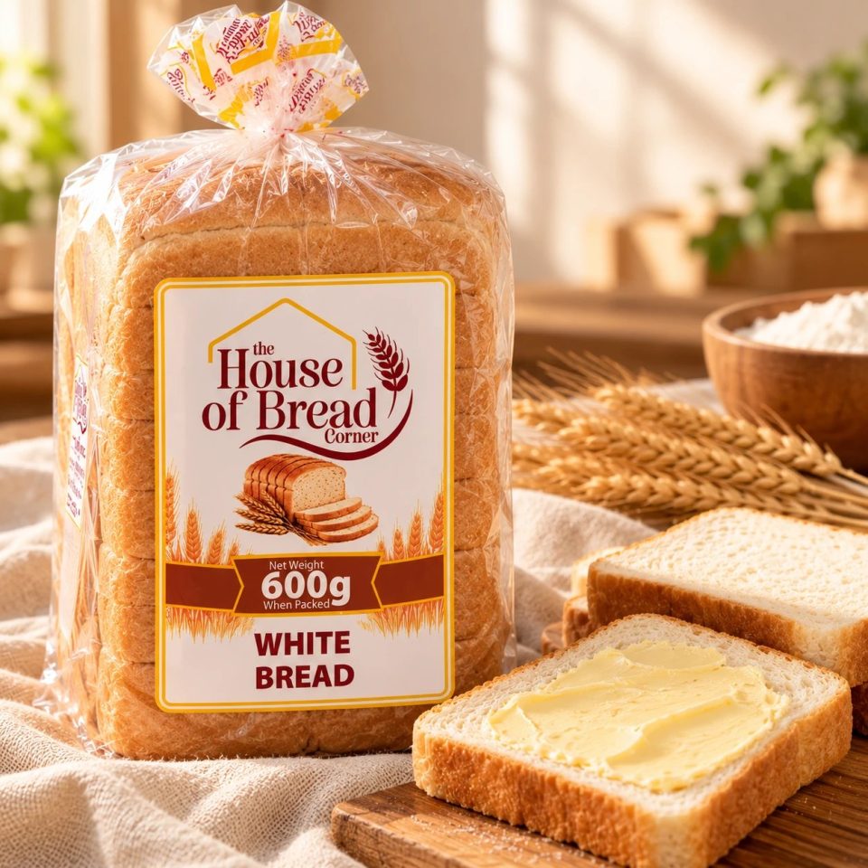White bread 600 g